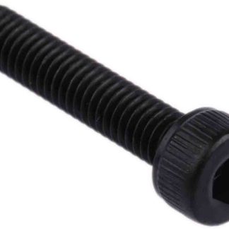 Vite a brugola esagonale in acciaio Nero, auto-colorante RS PRO, filettatura M4 x 20mm