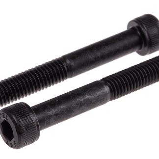 Vite a brugola esagonale in acciaio Nero, auto-colorante RS PRO, filettatura M8 x 60mm