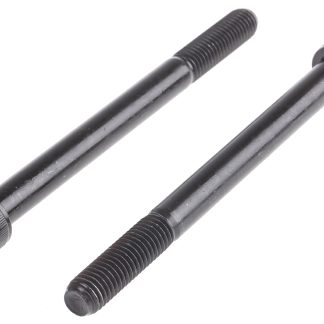 Vite a brugola esagonale in acciaio Nero, auto-colorante RS PRO, filettatura M10 x 120mm