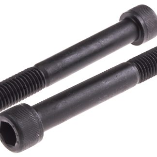 Vite a brugola esagonale in acciaio Nero, auto-colorante RS PRO, filettatura M12 x 100mm