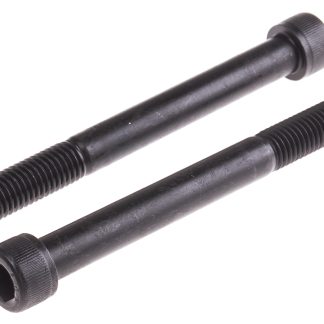 Vite a brugola esagonale in acciaio Nero, auto-colorante RS PRO, filettatura M12 x 120mm