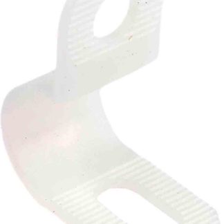 Fermaglio a P in Nylon RS PRO, Ø interno 6.4mm, Ø foro 5 x 10.4mm