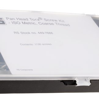 Kit viti in Acciaio Passivato, zincato RS PRO, guida a Torx, 1130 pezzi, filettatura M2.5, M3, M3.5, M4, M5, M6,