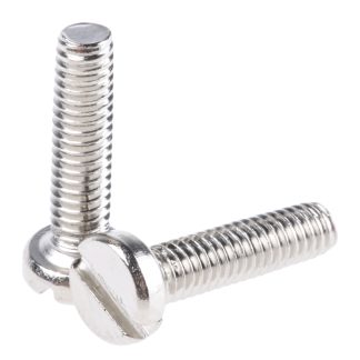 Vite metrica cilindrica RS PRO M2.5, in Ottone, 10.0mm