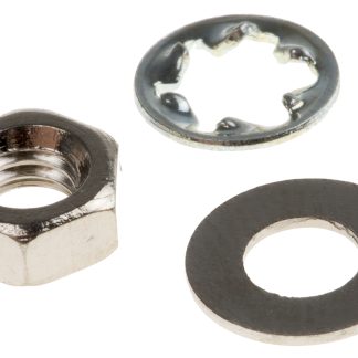 Dadi e rondelle in Ottone, Acciaio RS PRO, 400 pezzi, filettatura M3.5