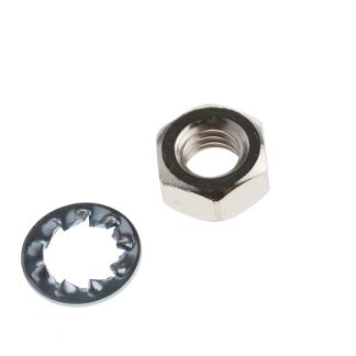 Dadi e rondelle in Ottone, Acciaio Zincato RS PRO, 400 pezzi, filettatura M6