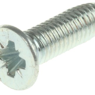 Vite autoformante a Svasata in Acciaio RS PRO, M3, L 10mm, guida Pozidriv