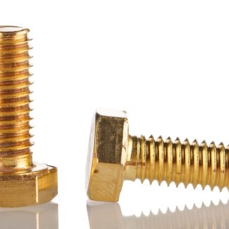 Vite metrica RS PRO in Ottone, M6 x 16.0mm