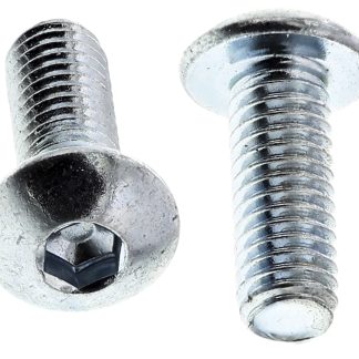 Vite a brugola con testa bombata esagonale RS PRO, M3, L. 8mm, in Acciaio