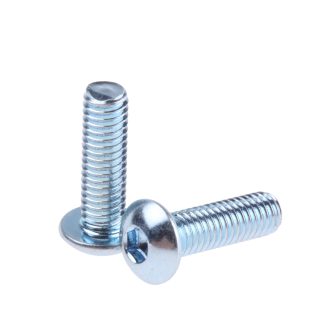 Vite a brugola con testa bombata esagonale RS PRO, M3, L. 10mm, in Acciaio