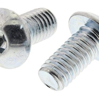 Vite a brugola con testa bombata esagonale RS PRO, M4, L. 8mm, in Acciaio