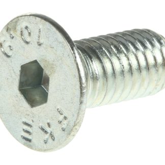 Vite a brugola in acciaio zincato lucido RS PRO, filettatura M5 x 12mm