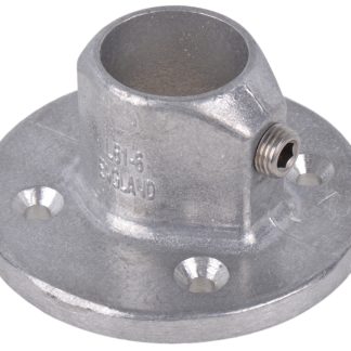 Flangia a parete Kee Lite L61-6, L61, 33.7mm Tubo rotondo, Tipo 6