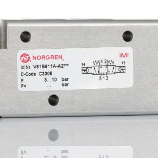 Elettrovalvole per pneumatica Norgren, G 1/4, funzione 5/3, azionamento Solenoide/Solenoide