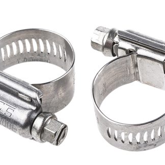 Fascetta stringitubo Jubilee (Vite senza fine) HI-TORQUE, Ø 20 → 27mm, in Acciaio inox