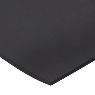 Foglio di gomma RS PRO in Neoprene, 1m x 1.2m x 3mm, col. Nero, Densità 1.4g/cm³
