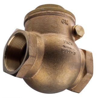 Valvola di non ritorno in Bronzo RS PRO, 2poll, 20 bar max, tipo Singolo