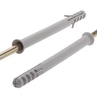 Fissaggi per telai in Nylon RS PRO, Ø foro di fissaggio 10mm, spessore 75mm min, lunghezza 120mm, per Calcestruzzo,