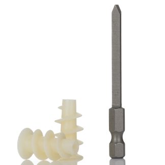 Tassello RS PRO in Plastica Bianco, L. 24mm