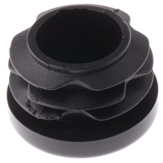 Tappo rotondo Nero RS PRO, diametro 25.4mm