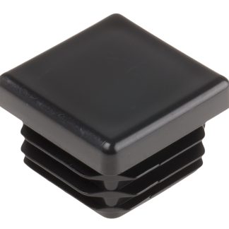 Tappo quadrato Nero RS PRO, dimensioni 25.4mm