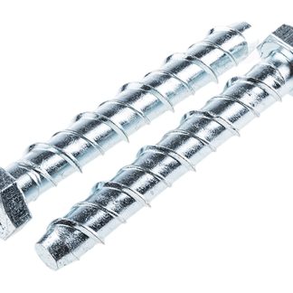 Vite per ancoraggio RS PRO in Acciaio, Ø 12mm x 75mm