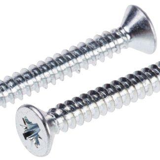 Vite autofilettante a Svasata in Acciaio RS PRO, filettatura 8, L 32mm, guida Pozidriv