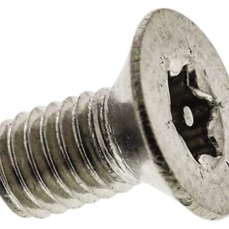 Vite di sicurezza Piatta in Acciaio inox Liscio RS PRO, filettatura M3 x 6mm, guida Pin Hex Recess