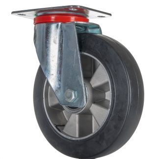 Ruota per carrelli orientabile RS PRO in Gomma, Ø 200mm, 460kg