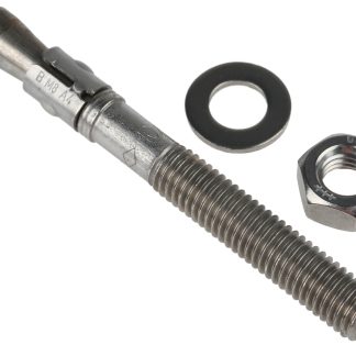 Vite per ancoraggio RS PRO in Acciaio inox M8, Ø 8mm x 75mm