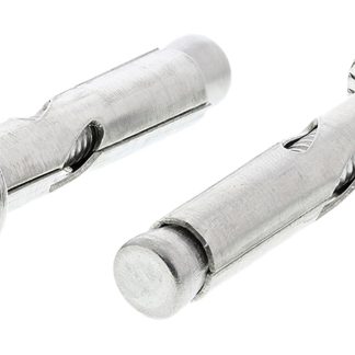 Fissaggio per muro RS PRO in Acciaio inox, Ø foro di fissaggio 8mm, L 40mm