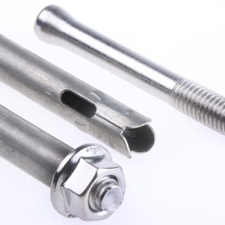 Fissaggio per muro RS PRO in Acciaio inox, Ø foro di fissaggio 12mm, L 75mm