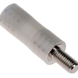 Distanziale filettato Rotondo Maschio/Femmina, in Nylon 66 Liscio, L. 25mm, M5 x M5, Ø est 9.5mm