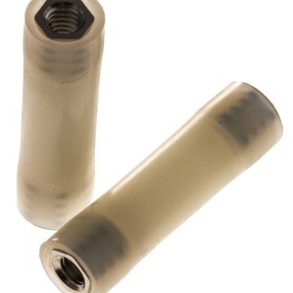 Distanziale filettato Rotondo Femmina/Femmina, in Nylon 66 Liscio, L. 30mm, M4 x M4, Ø est 8mm