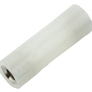 Distanziale filettato Rotondo Femmina/Femmina, in Nylon 66 Liscio, L. 25mm, M4 x M4, Ø est 8mm