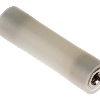 Distanziale filettato Rotondo Femmina/Femmina, in Nylon 66 Liscio, L. 30mm, M3 x M3, Ø est 8mm