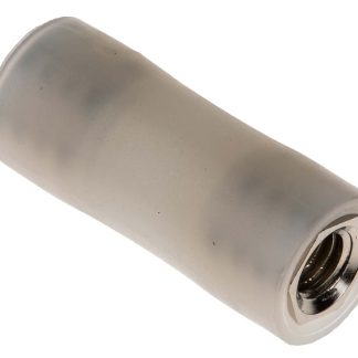 Distanziale filettato Rotondo Femmina/Femmina, in Nylon 66 Liscio, L. 20mm, M4 x M4, Ø est 8mm