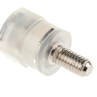 Distanziale filettato Esagonale Maschio/Femmina, in Nylon Liscio, L. 8mm, M3 x M3, Ø est 7mm