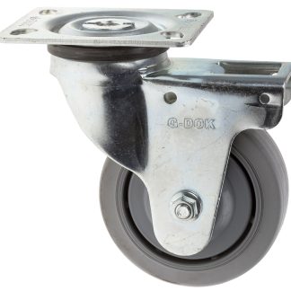 Ruota per carrelli orientabile RS PRO in Gomma, Ø 100mm, 75kg