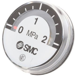 Manometro SMC, 0MPa → 2MPa max, Ø est. 26mm, Cert. ISO