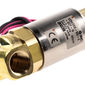 Elettrovalvola NA/NC SMC, 10 bar max, 3 porte , 24 V c.c., 1/4poll