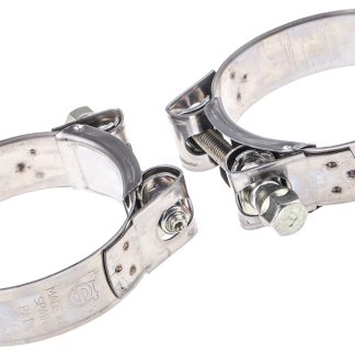 Fascetta stringitubo Jubilee (Bullone) MIKALOR, Ø 73 → 79mm in acciaio inox, bullone in acciaio zincato