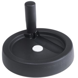 Volantino manuale Pieghevole girevole RS PRO Ø 125mm, in Nylon, foro da 5mm