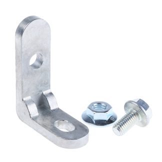 Staffa di sospensione Bosch Rexroth in Zinco pressofuso, per profili da 40 mm → 60 mm, scalanatura da 10mm, M8, L. 60mm