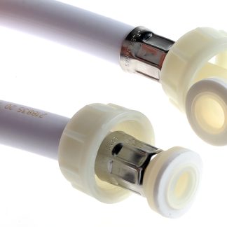 Tubi flessibili assemblati RS PRO, rivestito in PET, lungo 2.5m, 6 bar max, adatto per Acqua potabile