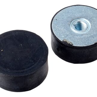 Supporto antivibrazione FIBET in Gomma naturale, M10, Ø 50mm, H. 21mm