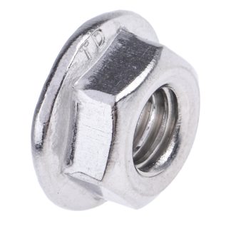 Dado esagonale flangiato M6 RS PRO, in Acciaio inox