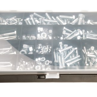 Kit dadi e bulloni/viti in Acciaio Galvanizzato RS PRO, guida a Esagonale, 476 pezzi, filettatura M10, M12, M6, M8,