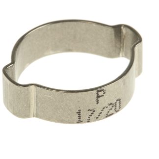 Fascetta stringitubo Jubilee (Clip a O) RS PRO, Ø 17 → 20mm, in Acciaio inox