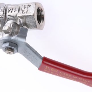 Valvola a sfera per alta pressione in Ottone RS PRO, 32 bar max, connessione BSPP 1/4, 1/4poll